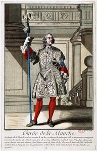 Guardia della Manche epoca di Luigi XV da Charles Dominique Joseph Eisen